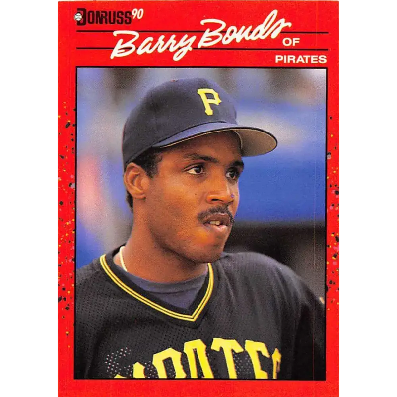1990 Donruss #126 Barry Bonds VG-EX Pittsburgh Pirates Baseball Card - Baseball Card Single