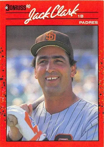 1990 Donruss #128 Jack Clark NM-MT Padres ID:4811 - Baseball Card Single