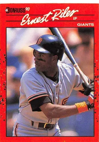1990 Donruss #131 Ernest Riles NM-MT Giants - Baseball Card Single
