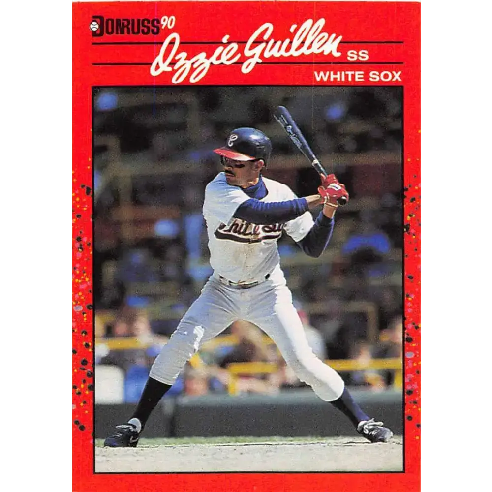 1990 Donruss #135 Ozzie Guillen VG-EX Chicago White Sox Baseball Card - Baseball Card Single