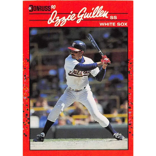 1990 Donruss #135 Ozzie Guillen VG-EX Chicago White Sox Baseball Card - Baseball Card Single