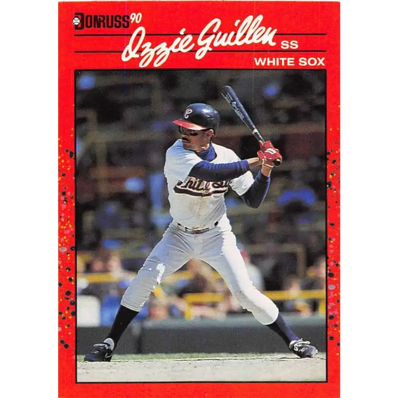 1990 Donruss #135 Ozzie Guillen VG-EX Chicago White Sox Baseball Card - Baseball Card Single