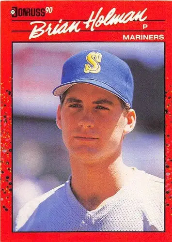 1990 Donruss #143 Brian Holman NM-MT Mariners - Baseball Card Single