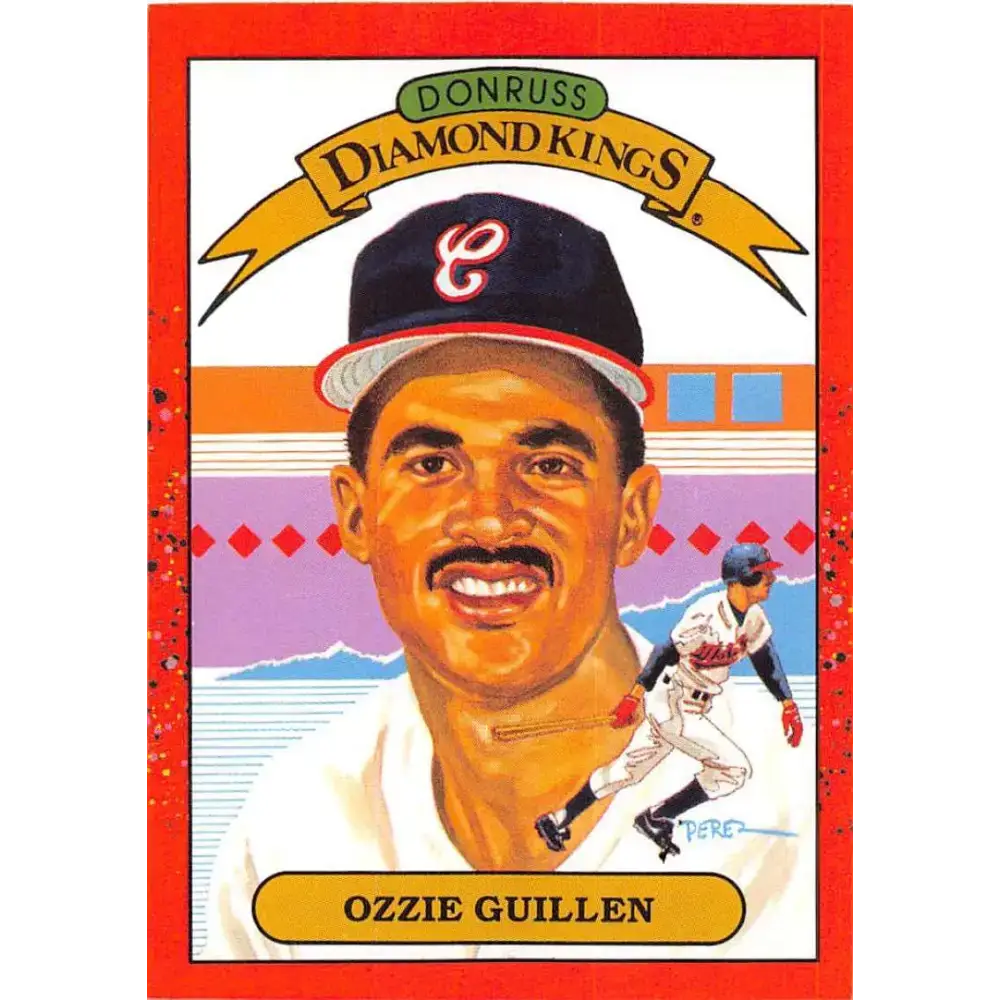 1990 Donruss #15 Ozzie Guillen DK VG-EX Chicago White Sox Baseball Card - Baseball Card Single