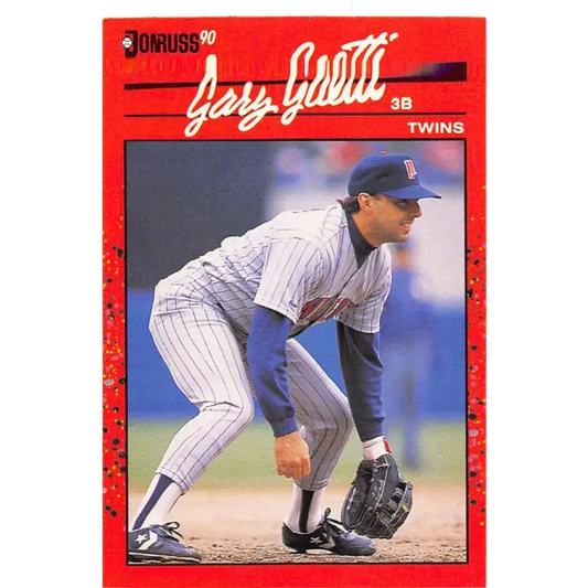 1990 Donruss #151 Gary Gaetti VG-EX Minnesota Twins Baseball Card - Baseball Card Single