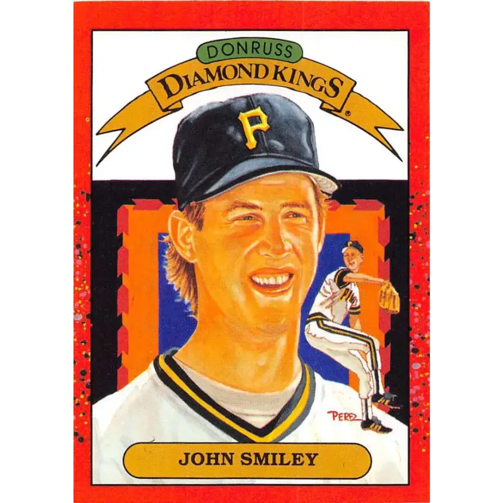 1990 Donruss #17 John Smiley DK VG-EX Pittsburgh Pirates Baseball Card - Baseball Card Single