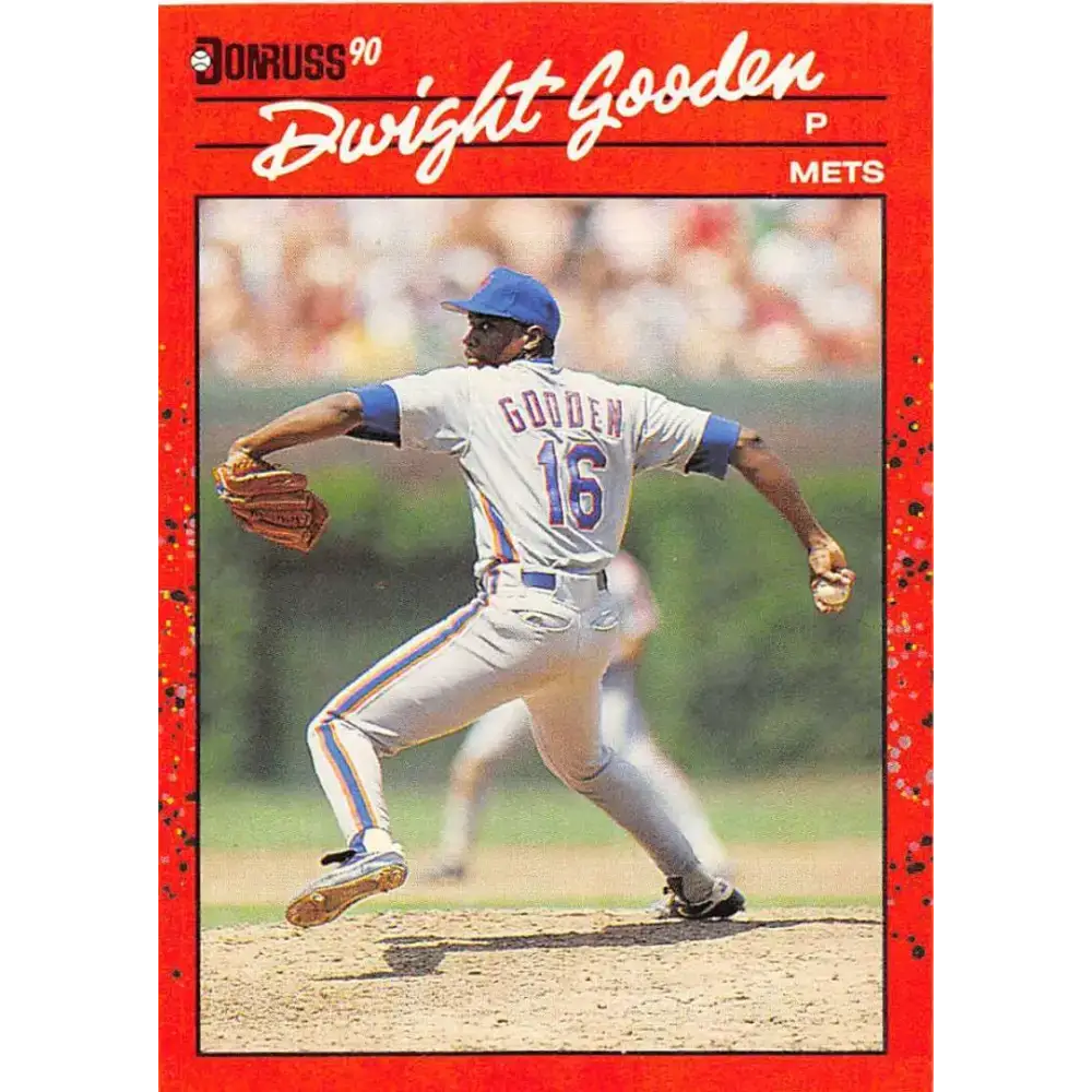 1990 Donruss #171 Dwight Gooden VG-EX New York Mets Baseball Card - Baseball Card Single