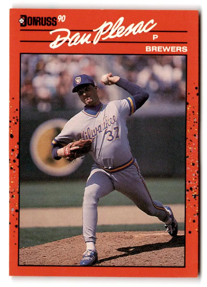 1990 Donruss #175 Dan Plesac - Baseball Card Single