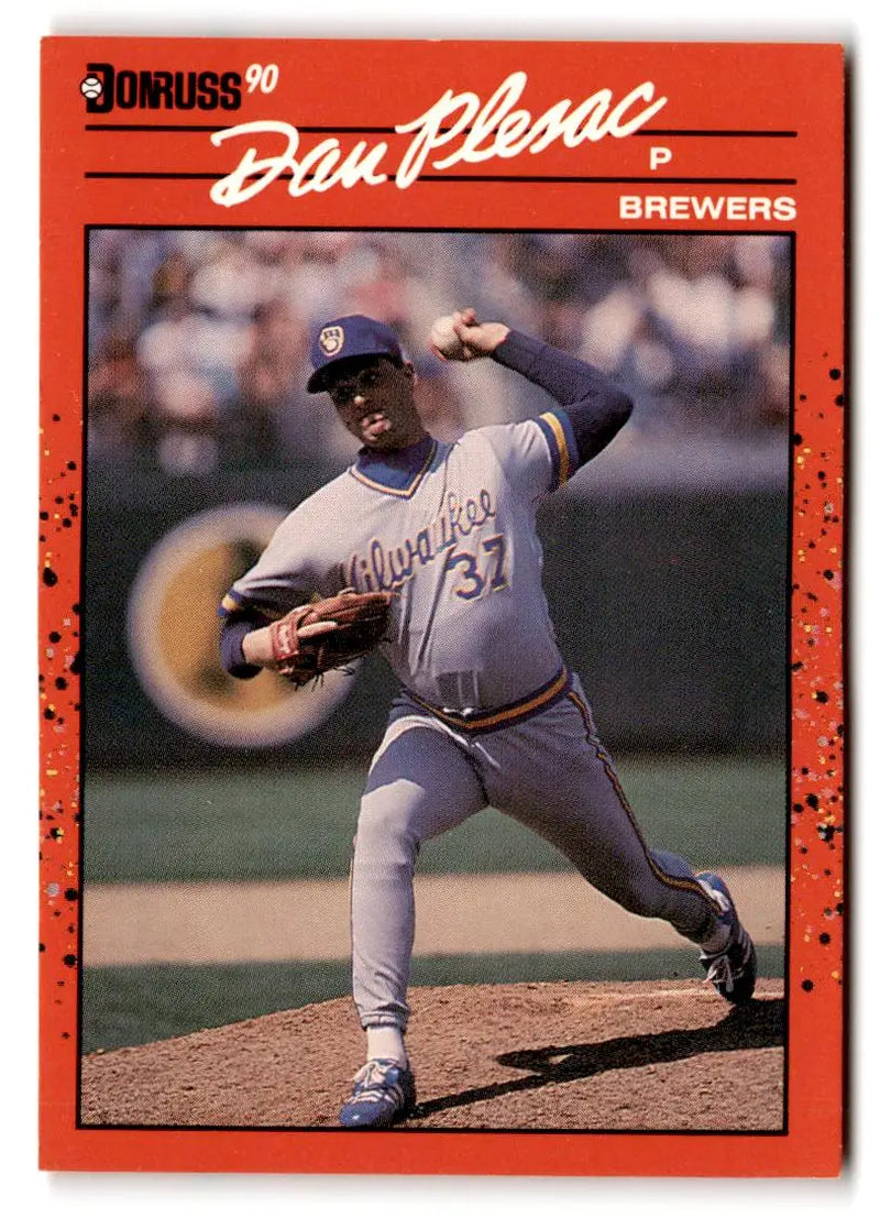 1990 Donruss #175 Dan Plesac - Baseball Card Single