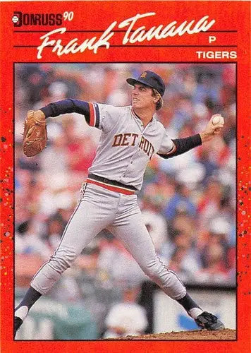 1990 Donruss #180 Frank Tanana NM Near Mint Tigers - Baseball Card Single