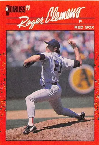 1990 Donruss #184 Roger Clemens NM-MT Red Sox - Baseball Card Single