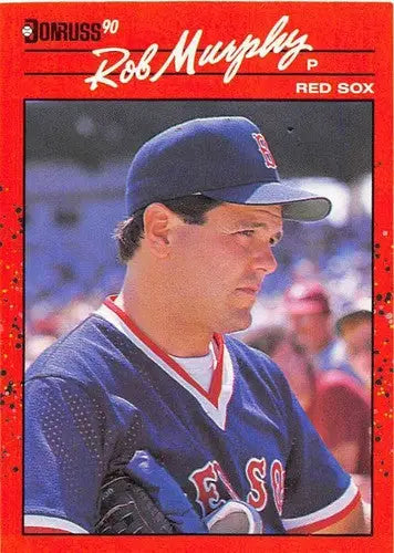 1990 Donruss #186 Rob Murphy NM-MT Red Sox ID:4844 - Baseball Card Single