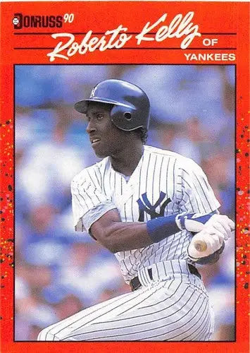 1990 Donruss #192 Roberto Kelly NM-MT Yankees ID:4848 - Baseball Card Single