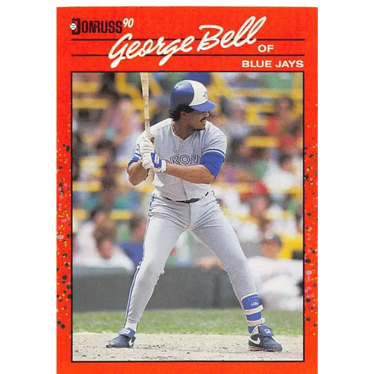 1990 Donruss #206 George Bell VG-EX Toronto Blue Jays Baseball Card - Baseball Card Single