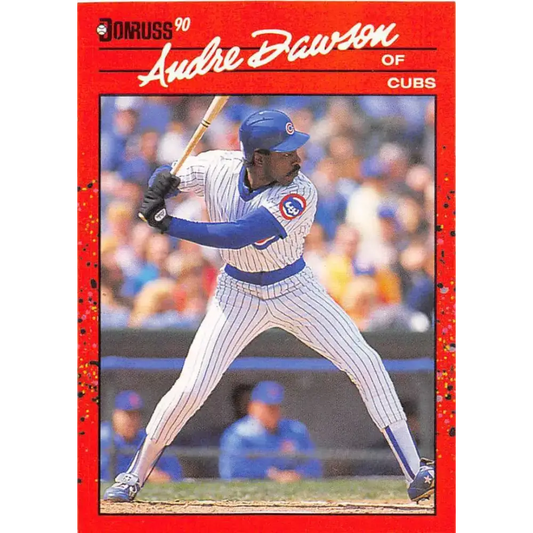 1990 Donruss #223 Andre Dawson VG-EX Chicago Cubs Baseball Card - Baseball Card Single