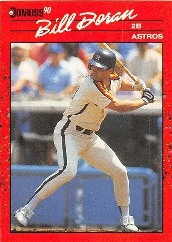 1990 Donruss #236 Bill Doran NM-MT Astros ID:4928 - Baseball Card Single