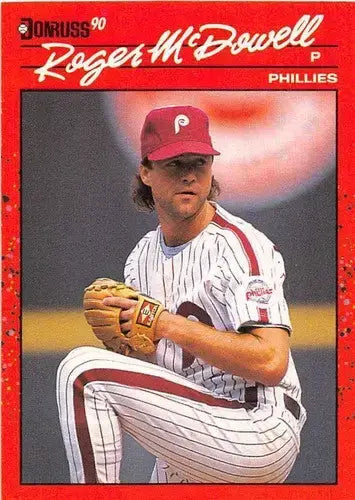 1990 Donruss #251 Roger McDowell NM-MT Phillies - Baseball Card Single