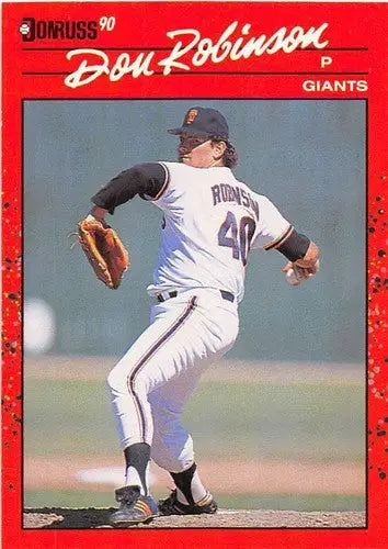 1990 Donruss #258 Don Robinson NM-MT Giants ID:4946 - Baseball Card Single