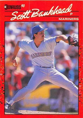 1990 Donruss #261 Scott Bankhead NM-MT Mariners - Baseball Card Single