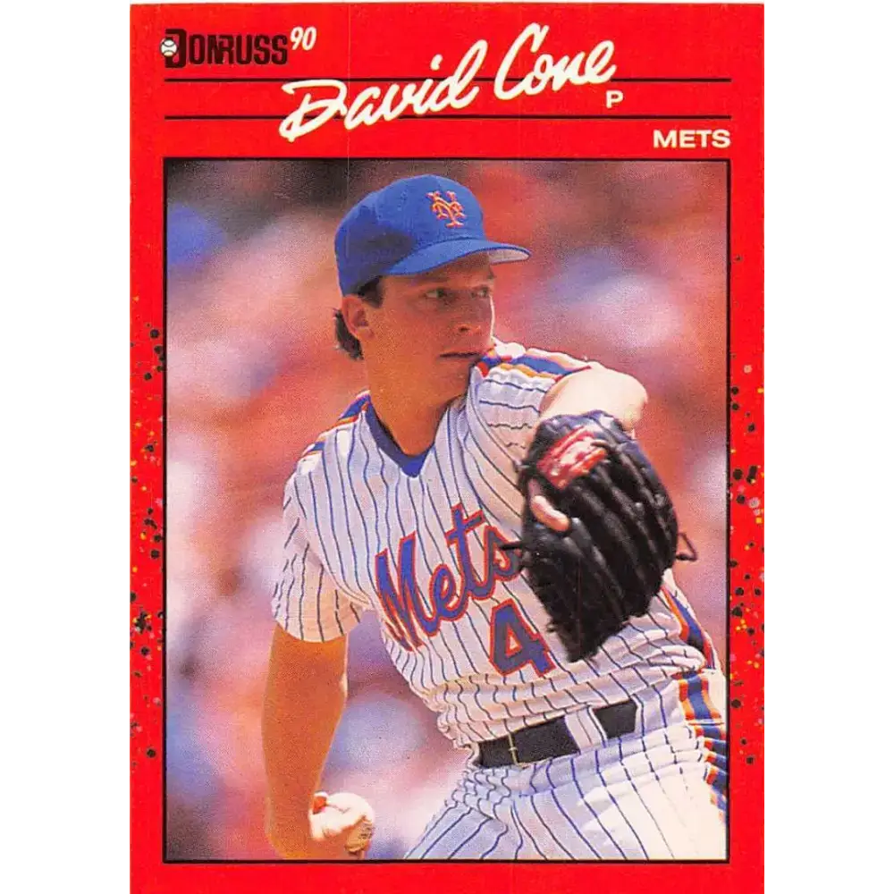 1990 Donruss #265 David Cone VG-EX New York Mets Baseball Card - Baseball Card Single