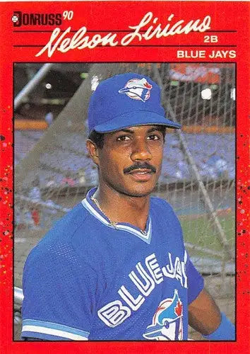 1990 Donruss #267 Nelson Liriano NM-MT Blue Jays ID:4955 - Baseball Card Single