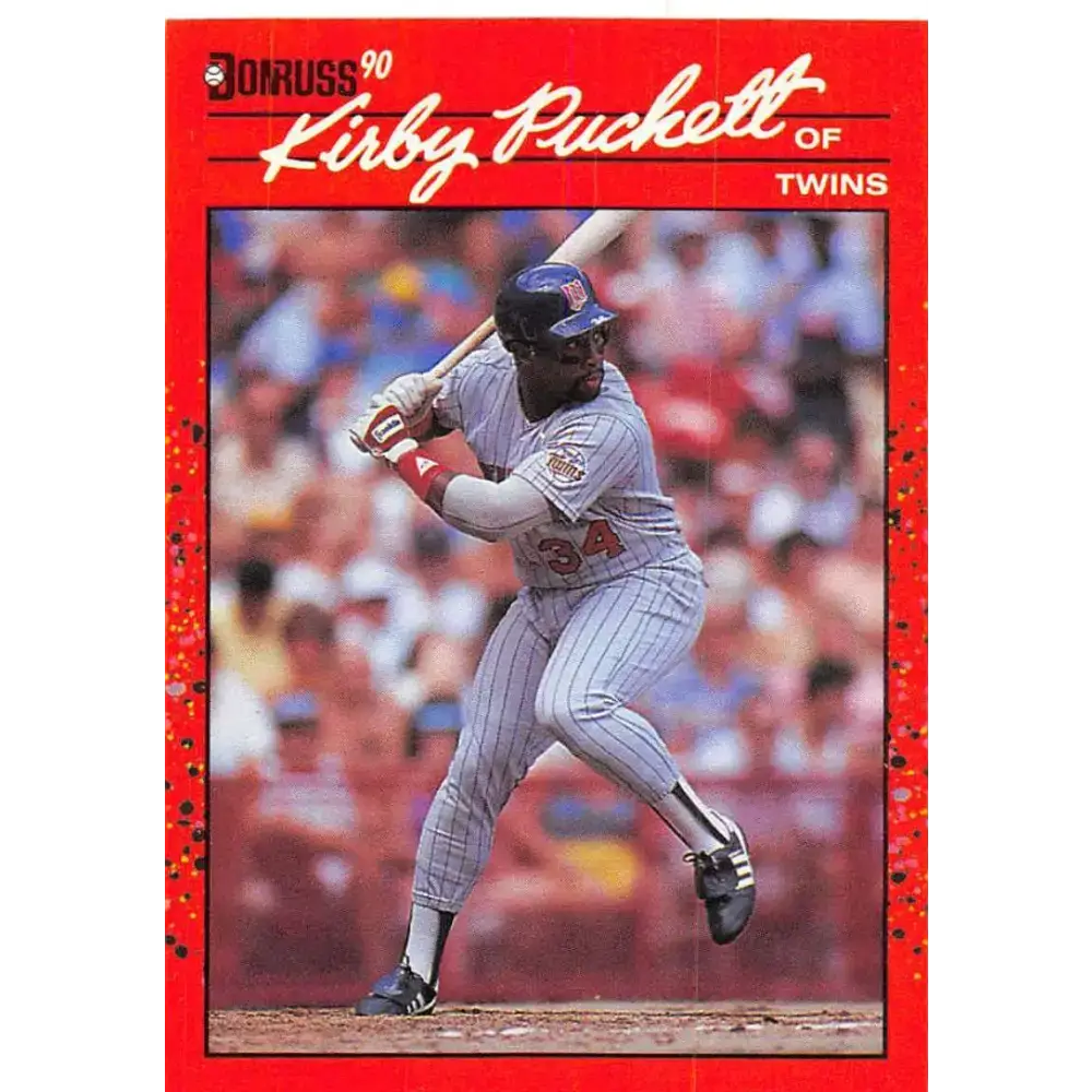 1990 Donruss #269 Kirby Puckett VG-EX Minnesota Twins Baseball Card - Baseball Card Single
