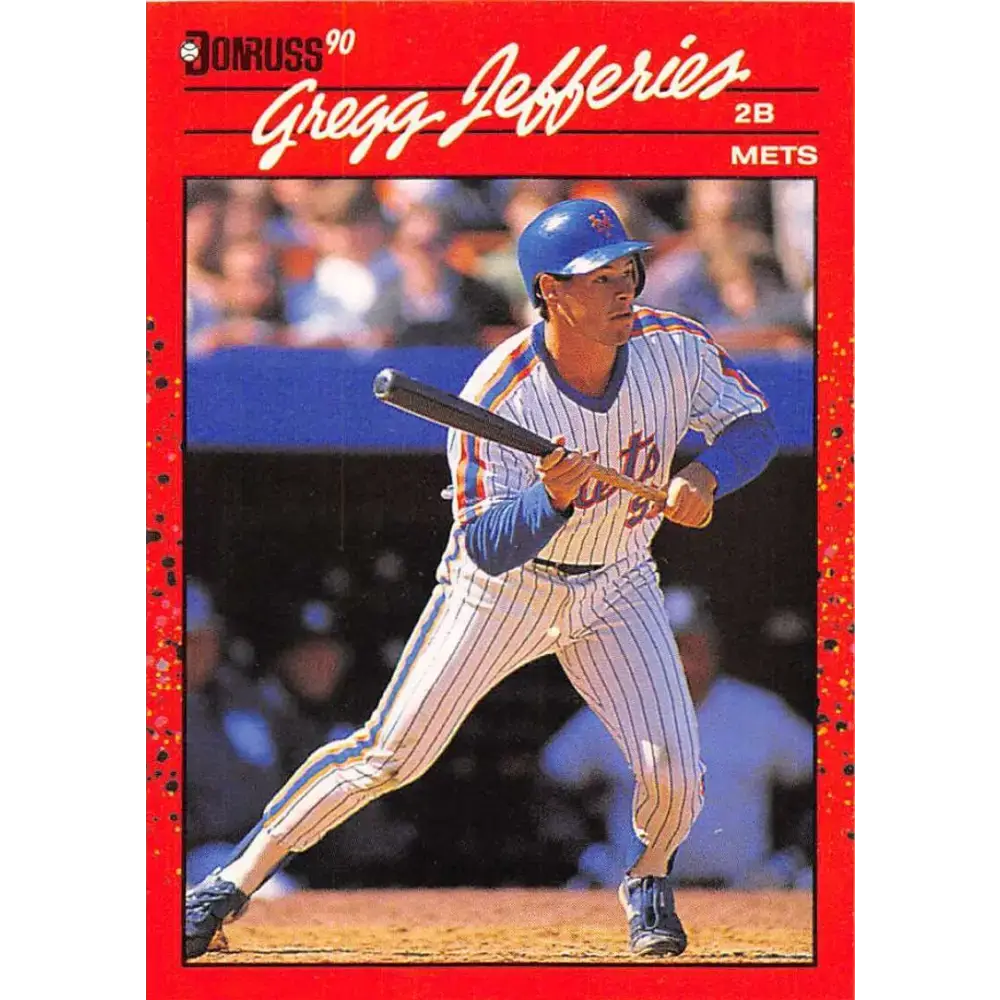 1990 Donruss #270 Gregg Jefferies VG-EX New York Mets Baseball Card - Baseball Card Single