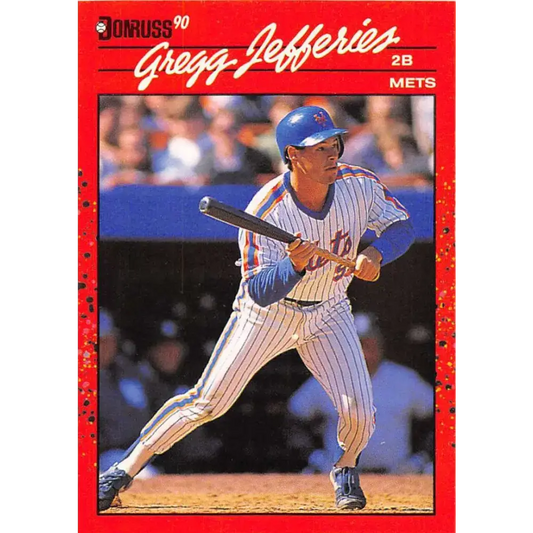 1990 Donruss #270 Gregg Jefferies VG-EX New York Mets Baseball Card - Baseball Card Single
