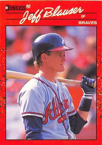1990 Donruss #271 Jeff Blauser NM-MT Braves ID:4959 - Baseball Card Single