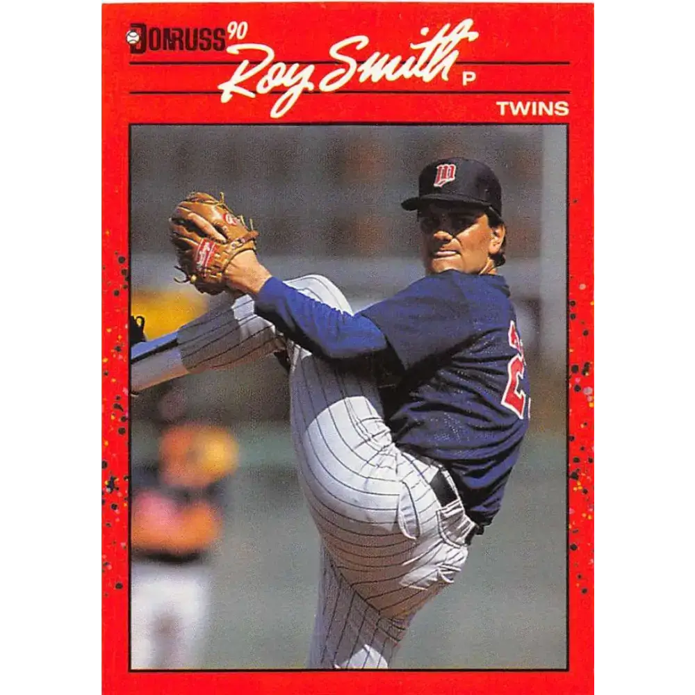 1990 Donruss #273 Roy Smith VG-EX Minnesota Twins Baseball Card - Baseball Card Single