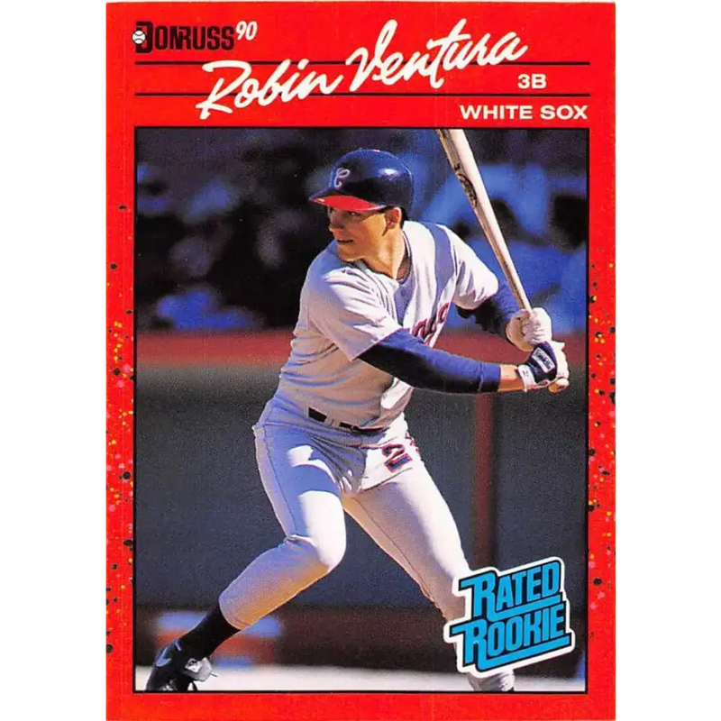 1990 Donruss #28 Robin Ventura VG-EX Chicago White Sox Baseball Card - Baseball Card Single