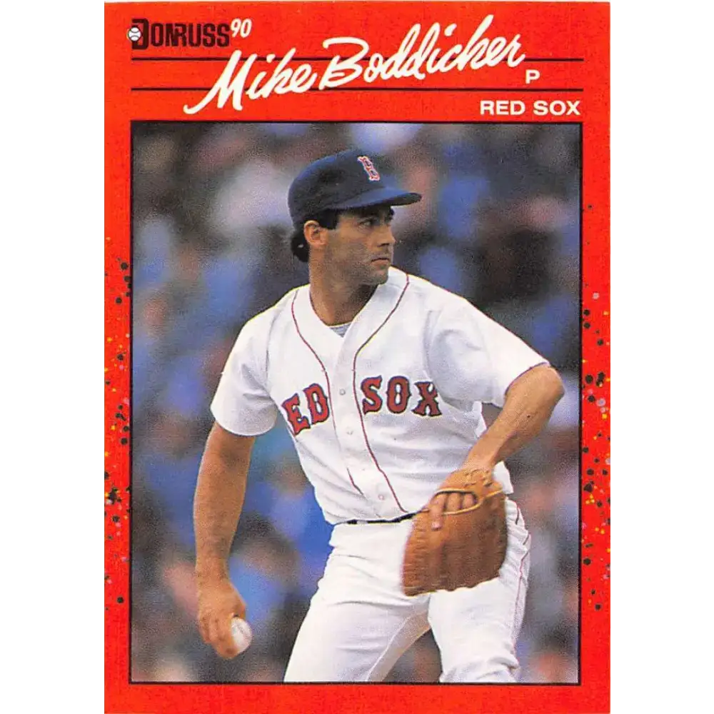 1990 Donruss #280 Mike Boddicker VG-EX Boston Red Sox Baseball Card - Baseball Card Single