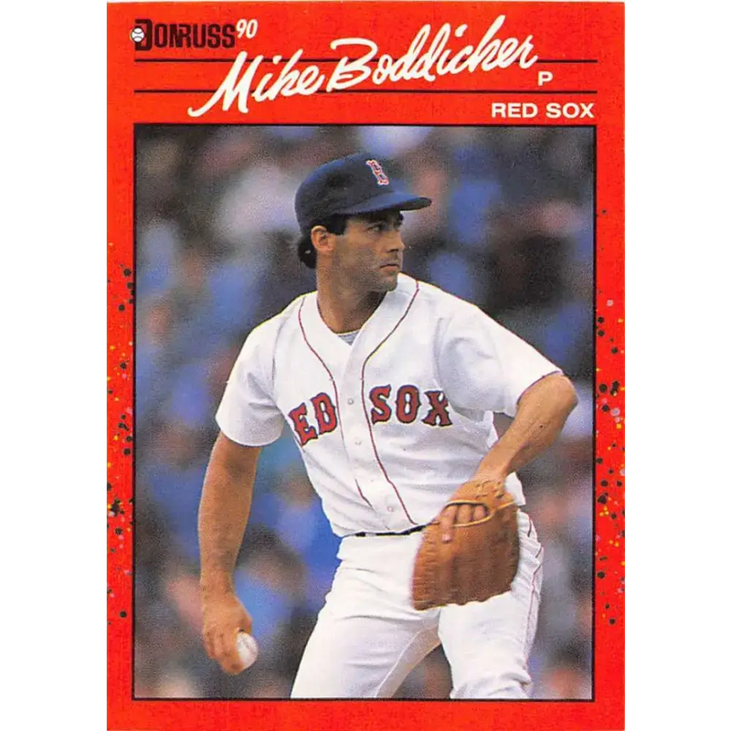1990 Donruss #280 Mike Boddicker VG-EX Boston Red Sox Baseball Card - Baseball Card Single