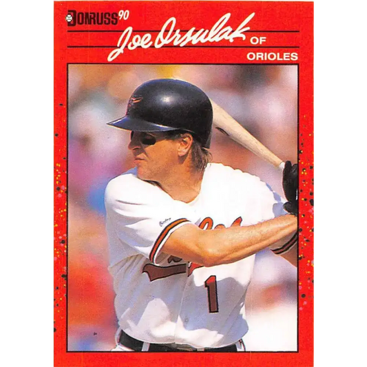 1990 Donruss #287 Joe Orsulak VG-EX Baltimore Orioles Baseball Card - Baseball Card Single