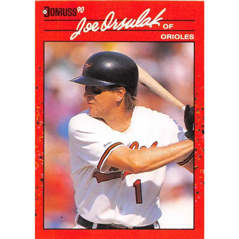 1990 Donruss #287 Joe Orsulak VG-EX Baltimore Orioles Baseball Card - Baseball Card Single