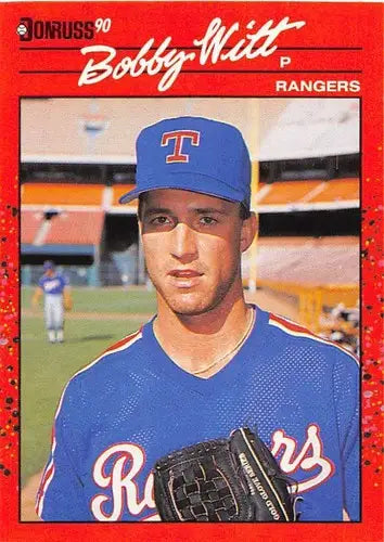 1990 Donruss #292 Bobby Witt NM-MT Rangers - Baseball Card Single