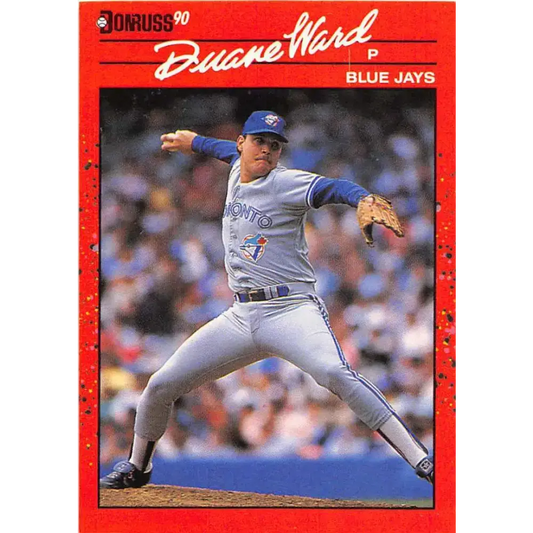 1990 Donruss #307 Duane Ward VG-EX Toronto Blue Jays Baseball Card - Baseball Card Single