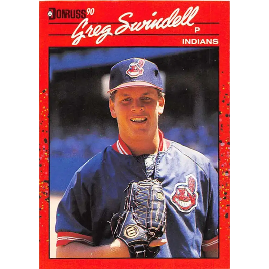 1990 Donruss #310 Greg Swindell VG-EX Cleveland Indians Baseball Card - Baseball Card Single
