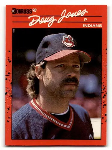 Original gloss Doug Jones Cleveland Indians baseball card 1990 Donruss #320