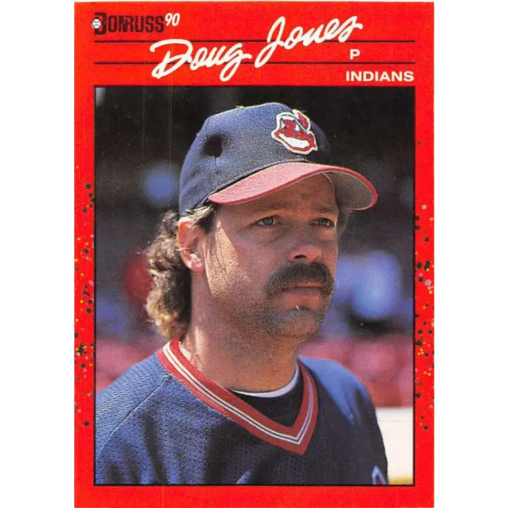 1990 Donruss #320 Doug Jones VG-EX Cleveland Indians Baseball Card - Baseball Card Single