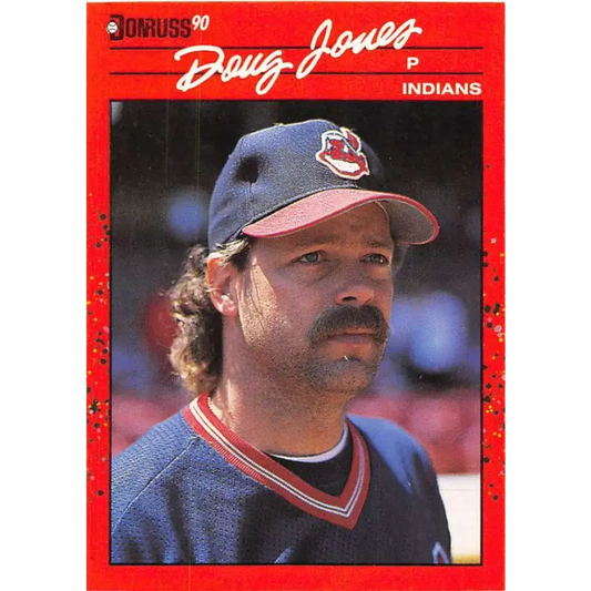 1990 Donruss #320 Doug Jones VG-EX Cleveland Indians Baseball Card - Baseball Card Single