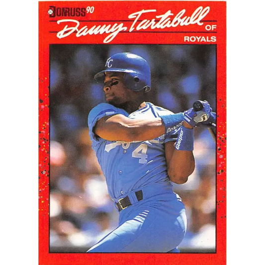 1990 Donruss #322 Danny Tartabull VG-EX Kansas City Royals Baseball Card - Baseball Card Single