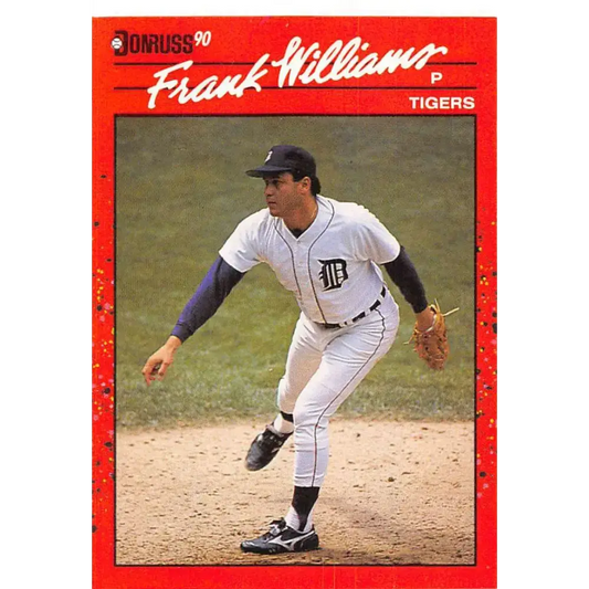 1990 Donruss #327 Frank Williams VG-EX Detroit Tigers Baseball Card - Baseball Card Single