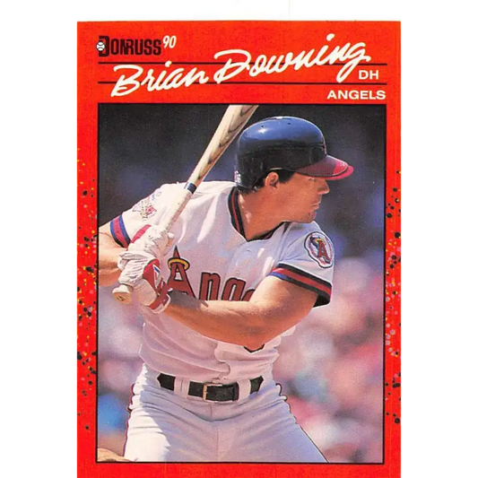 1990 Donruss #352 Brian Downing VG-EX California Angels Baseball Card - Baseball Card Single