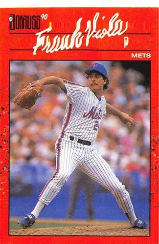 1990 Donruss #353 Frank Viola NM-MT Mets ID:5014 - Baseball Card Single