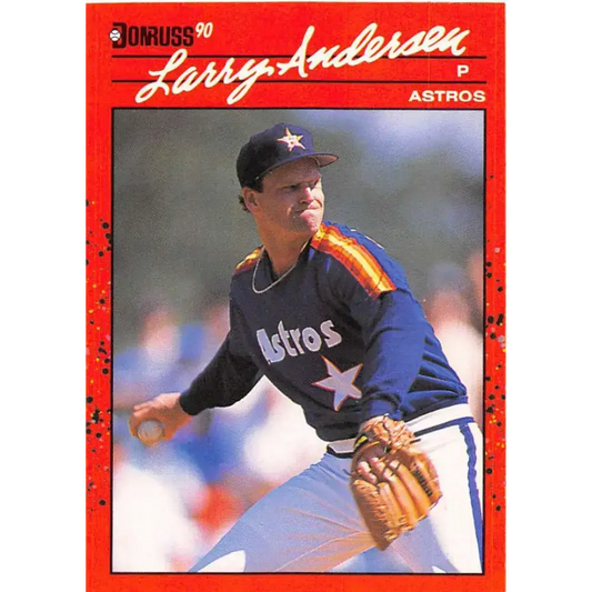 1990 Donruss #359 Larry Andersen VG-EX Houston Astros Baseball Card - Baseball Card Single