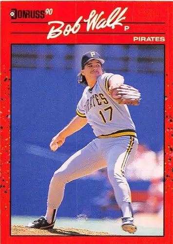 1990 Donruss #370 Bob Walk NM-MT Pirates - Baseball Card Single
