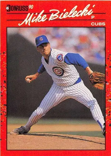 1990 Donruss #373 Mike Bielecki NM-MT Cubs - Baseball Card Single