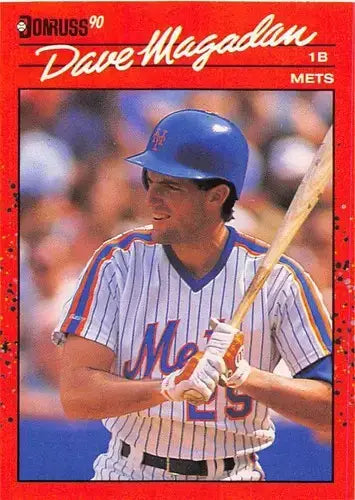 1990 Donruss #383 Dave Magadan NM-MT Mets - Baseball Card Single
