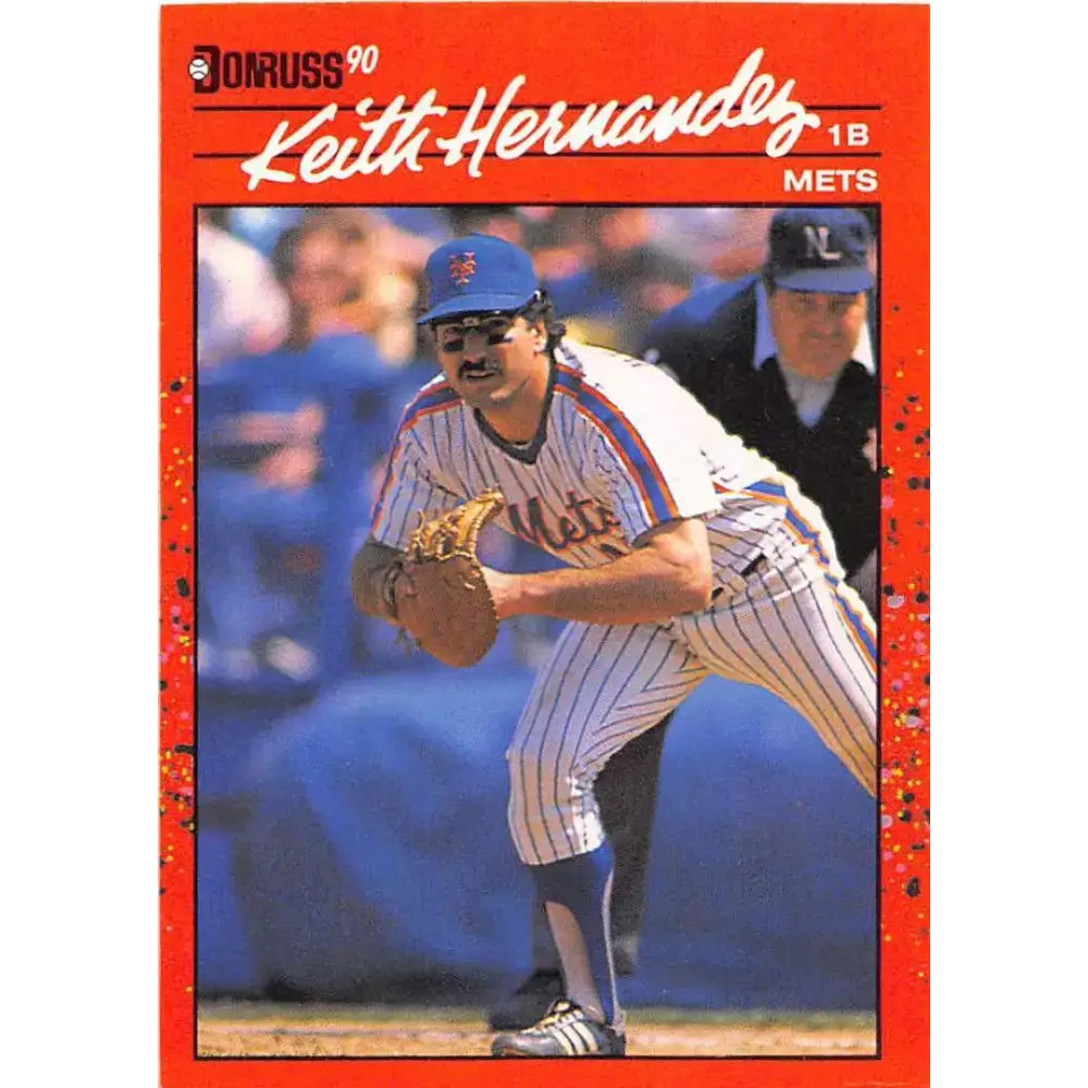 1990 Donruss #388 Keith Hernandez VG-EX New York Mets Baseball Card - Baseball Card Single